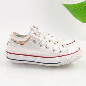 Converse Womens Shoreline Sneaker Size 6 White Canvas Low Top Lace Up Shoe Comfy